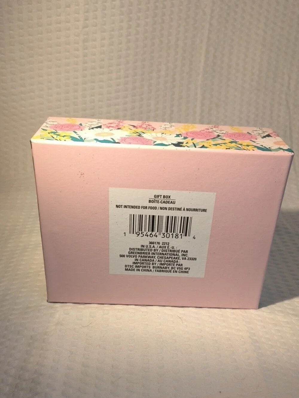 Pink Glitter Flower Truck Party Box - Home Party Supplies